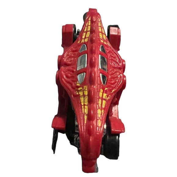 MATTEL HOT WHEELS DIECAST HONG KONG 1985 SPEED DEMON DOUBLE DRAGON RED  H2 - Picture 2 of 3